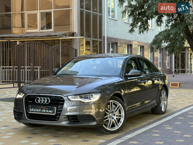 Серый Ауди А6, объемом двигателя 3 л и пробегом 195 тыс. км за 17000 $, фото 1 на Automoto.ua