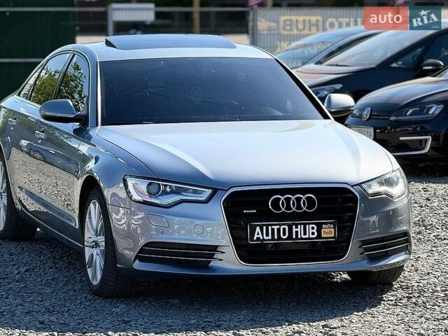 Серый Ауди А6, объемом двигателя 3 л и пробегом 213 тыс. км за 11800 $, фото 1 на Automoto.ua