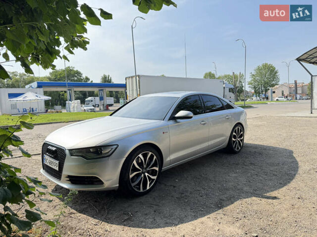 Сірий Ауді А6, об'ємом двигуна 3 л та пробігом 195 тис. км за 11800 $, фото 1 на Automoto.ua