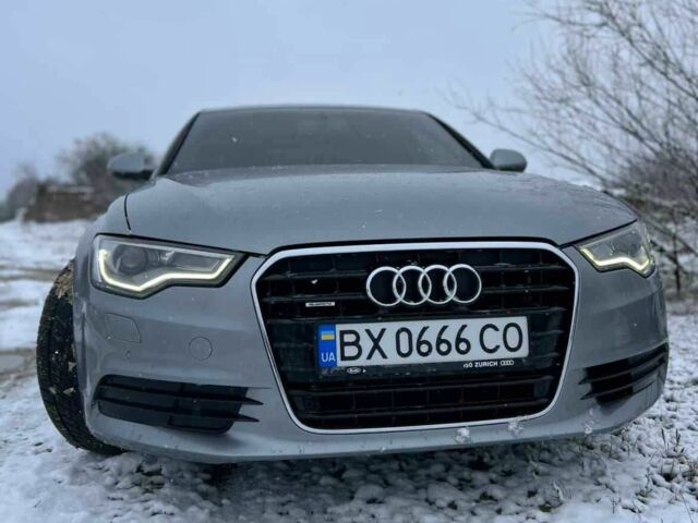 Сірий Ауді А6, об'ємом двигуна 3 л та пробігом 200 тис. км за 10500 $, фото 1 на Automoto.ua