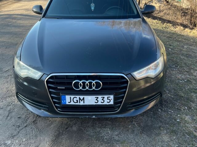 Серый Ауди А6, объемом двигателя 2 л и пробегом 180 тыс. км за 6500 $, фото 1 на Automoto.ua