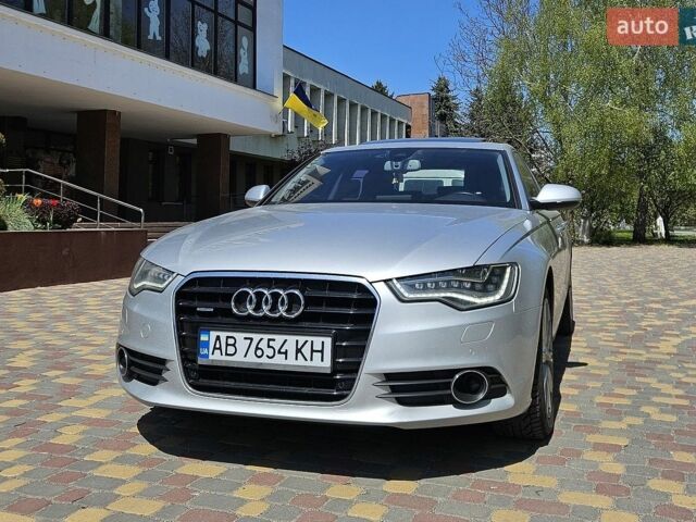 Сірий Ауді А6, об'ємом двигуна 3 л та пробігом 195 тис. км за 15500 $, фото 1 на Automoto.ua