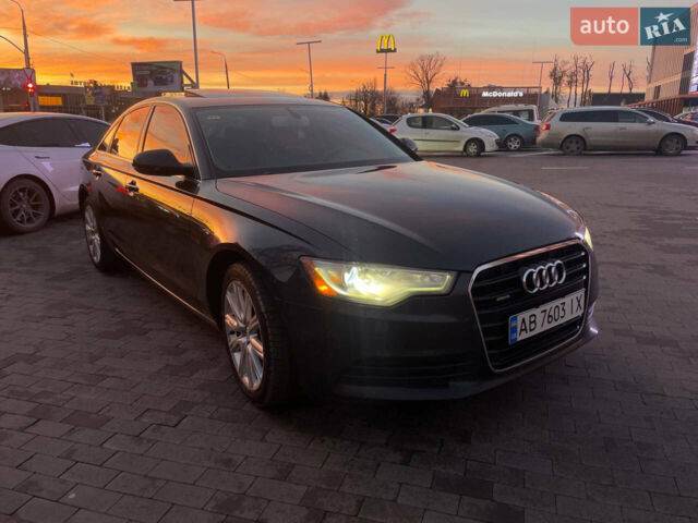 Сірий Ауді А6, об'ємом двигуна 2 л та пробігом 220 тис. км за 14000 $, фото 1 на Automoto.ua