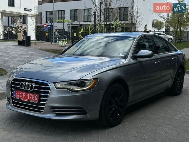 Серый Ауди А6, объемом двигателя 2 л и пробегом 201 тыс. км за 12500 $, фото 1 на Automoto.ua