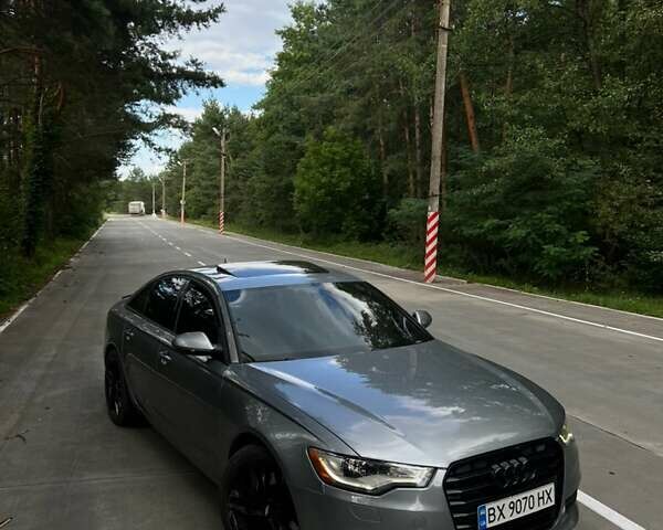 Сірий Ауді А6, об'ємом двигуна 2 л та пробігом 220 тис. км за 15000 $, фото 1 на Automoto.ua