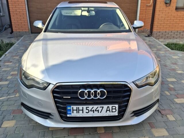 Сірий Ауді А6, об'ємом двигуна 1.98 л та пробігом 216 тис. км за 13500 $, фото 1 на Automoto.ua