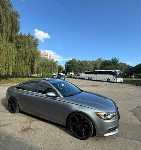 Сірий Ауді А6, об'ємом двигуна 1.98 л та пробігом 216 тис. км за 13000 $, фото 1 на Automoto.ua
