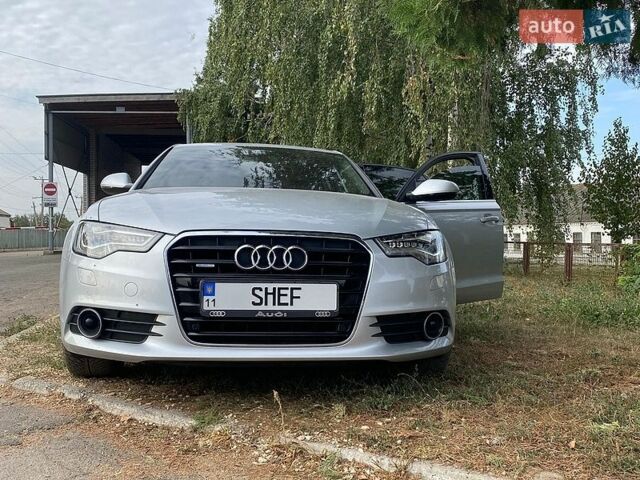 Серый Ауди А6, объемом двигателя 3 л и пробегом 170 тыс. км за 21500 $, фото 1 на Automoto.ua