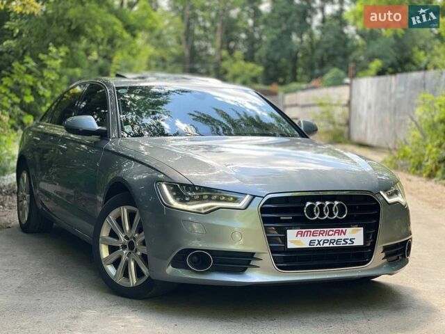 Сірий Ауді А6, об'ємом двигуна 3 л та пробігом 81 тис. км за 16990 $, фото 1 на Automoto.ua