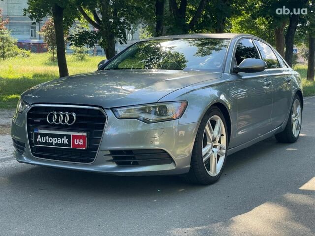 Сірий Ауді А6, об'ємом двигуна 3 л та пробігом 221 тис. км за 16590 $, фото 1 на Automoto.ua