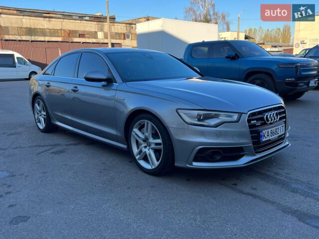 Сірий Ауді А6, об'ємом двигуна 3 л та пробігом 201 тис. км за 22200 $, фото 1 на Automoto.ua