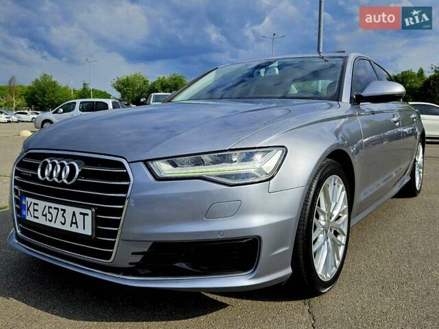 Ауди А6 2015 в Днепре (Днепропетровске) на Automoto.ua Серый Ауди А6, объемом двигателя 3 л и пробегом 154 тыс. км за 22500 $, фото 1 на Automoto.ua