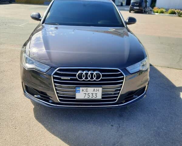 Ауди А6 2015 в Днепре (Днепропетровске) на Automoto.ua Серый Ауди А6, объемом двигателя 1.98 л и пробегом 221 тыс. км за 18999 $, фото 1 на Automoto.ua