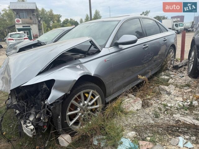 Серый Ауди А6, объемом двигателя 3 л и пробегом 182 тыс. км за 7999 $, фото 1 на Automoto.ua