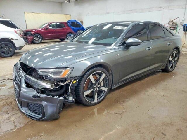 Серый Ауди А6, объемом двигателя 3 л и пробегом 71 тыс. км за 8000 $, фото 1 на Automoto.ua