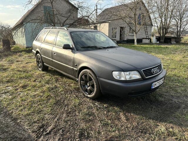 Серый Ауди А6, объемом двигателя 2.8 л и пробегом 300 тыс. км за 3200 $, фото 1 на Automoto.ua