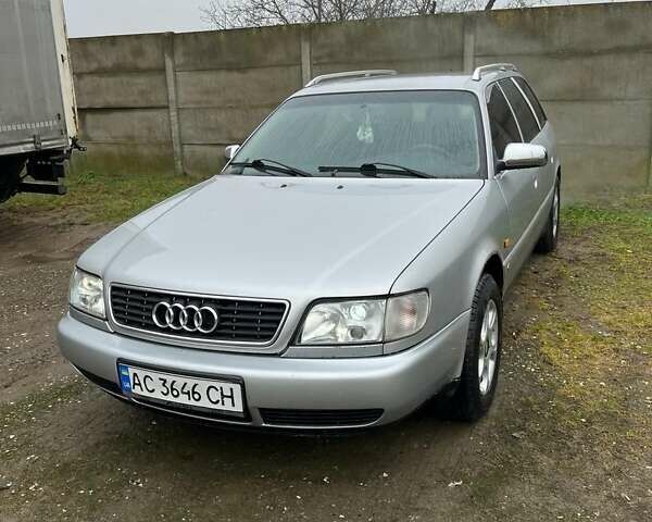 Серый Ауди А6, объемом двигателя 2.5 л и пробегом 480 тыс. км за 4032 $, фото 1 на Automoto.ua