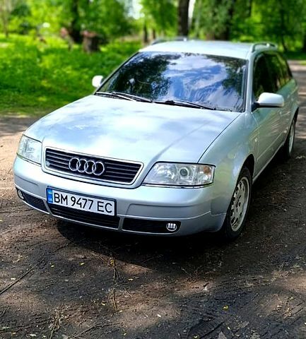 Серый Ауди А6, объемом двигателя 2.5 л и пробегом 384 тыс. км за 4800 $, фото 1 на Automoto.ua