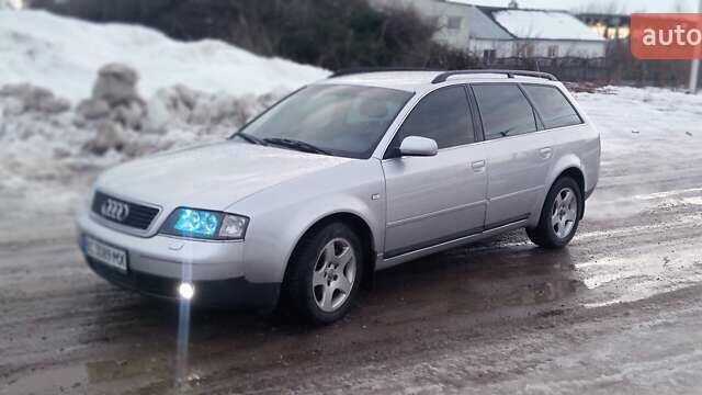 Серый Ауди А6, объемом двигателя 2.5 л и пробегом 400 тыс. км за 3650 $, фото 1 на Automoto.ua