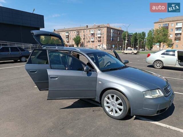 Серый Ауди А6, объемом двигателя 2.5 л и пробегом 332 тыс. км за 5100 $, фото 1 на Automoto.ua