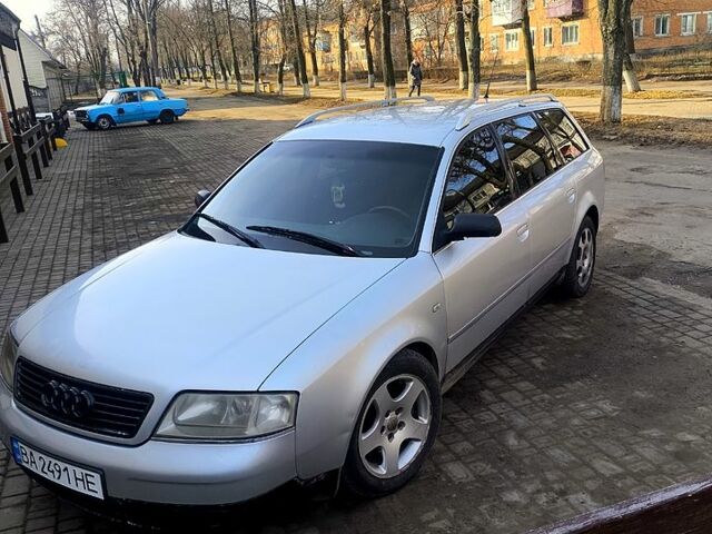 Сірий Ауді А6, об'ємом двигуна 2.5 л та пробігом 390 тис. км за 3200 $, фото 1 на Automoto.ua