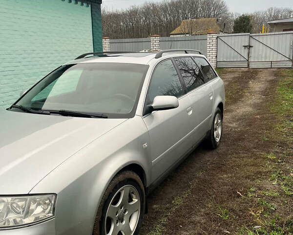 Серый Ауди А6, объемом двигателя 2.5 л и пробегом 266 тыс. км за 6000 $, фото 1 на Automoto.ua