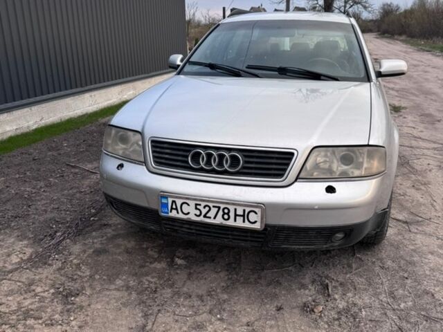 Сірий Ауді А6, об'ємом двигуна 2.5 л та пробігом 279 тис. км за 3500 $, фото 1 на Automoto.ua