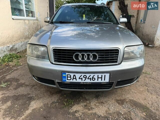 Сірий Ауді А6, об'ємом двигуна 2.5 л та пробігом 404 тис. км за 3300 $, фото 1 на Automoto.ua