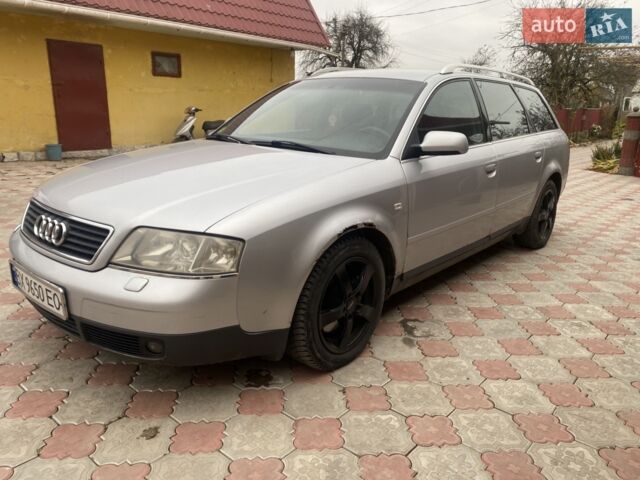 Сірий Ауді А6, об'ємом двигуна 2.5 л та пробігом 378 тис. км за 4100 $, фото 1 на Automoto.ua