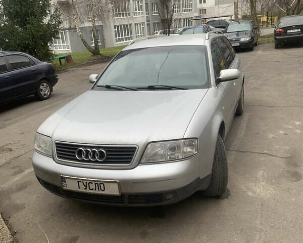 Сірий Ауді А6, об'ємом двигуна 2.5 л та пробігом 334 тис. км за 3500 $, фото 1 на Automoto.ua