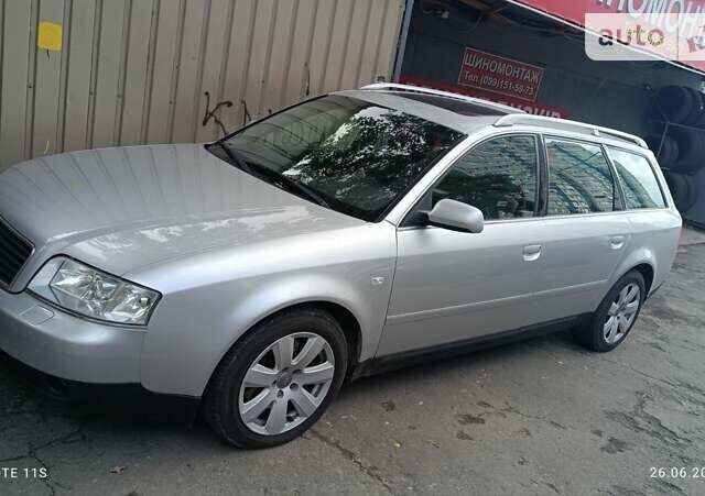 Серый Ауди А6, объемом двигателя 2.5 л и пробегом 350 тыс. км за 3000 $, фото 1 на Automoto.ua