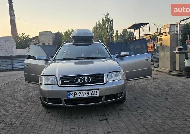 Серый Ауди А6, объемом двигателя 2.5 л и пробегом 370 тыс. км за 5500 $, фото 1 на Automoto.ua