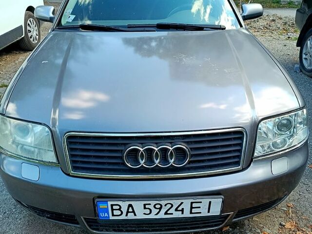 Сірий Ауді А6, об'ємом двигуна 2.5 л та пробігом 313 тис. км за 3400 $, фото 1 на Automoto.ua