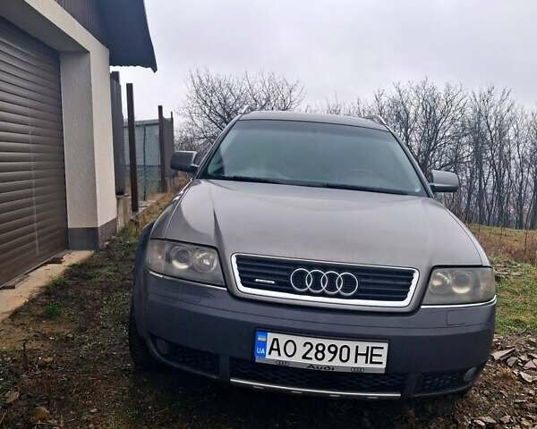 Серый Ауди А6, объемом двигателя 2.5 л и пробегом 461 тыс. км за 5500 $, фото 1 на Automoto.ua