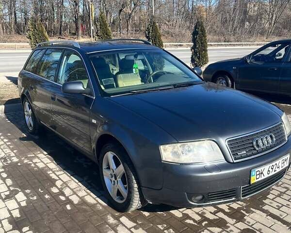 Серый Ауди А6, объемом двигателя 2.5 л и пробегом 300 тыс. км за 5500 $, фото 1 на Automoto.ua