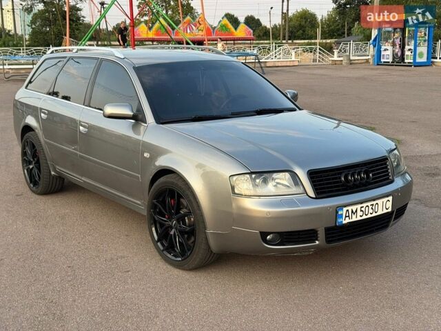 Серый Ауди А6, объемом двигателя 2.5 л и пробегом 374 тыс. км за 5800 $, фото 1 на Automoto.ua