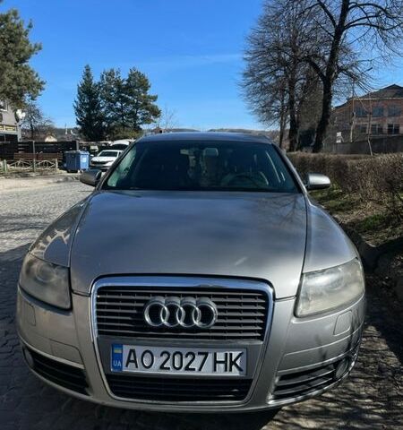 Серый Ауди А6, объемом двигателя 2 л и пробегом 296 тыс. км за 6500 $, фото 1 на Automoto.ua