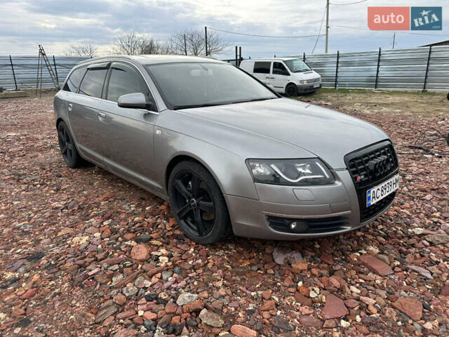 Серый Ауди А6, объемом двигателя 3 л и пробегом 322 тыс. км за 8000 $, фото 1 на Automoto.ua