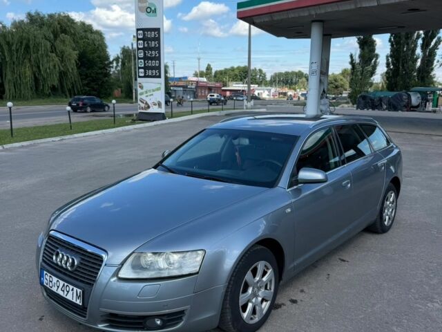 Сірий Ауді А6, об'ємом двигуна 2 л та пробігом 387 тис. км за 4400 $, фото 1 на Automoto.ua