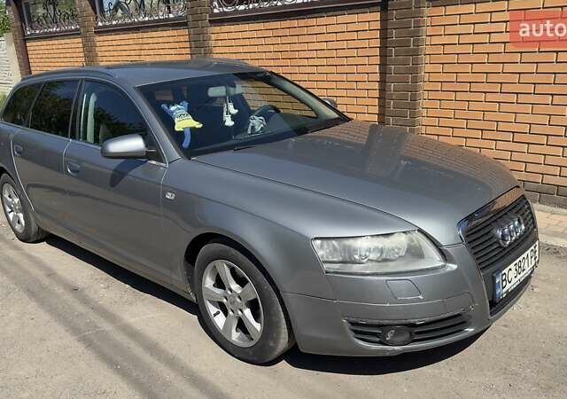 Серый Ауди А6, объемом двигателя 2 л и пробегом 300 тыс. км за 7200 $, фото 1 на Automoto.ua