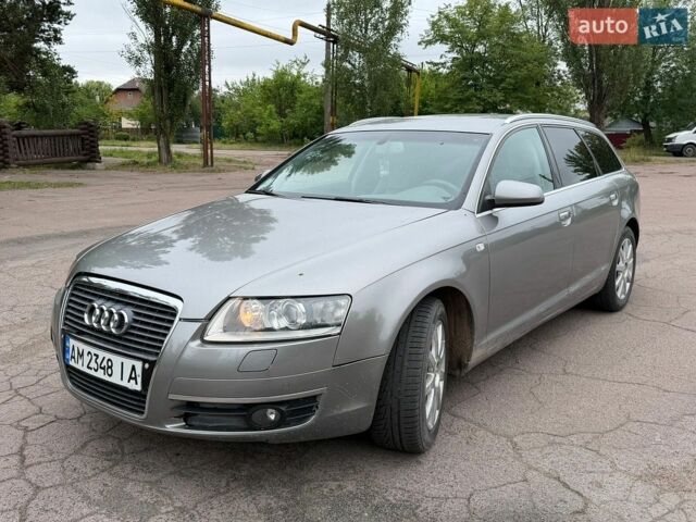 Сірий Ауді А6, об'ємом двигуна 2.7 л та пробігом 240 тис. км за 6700 $, фото 1 на Automoto.ua
