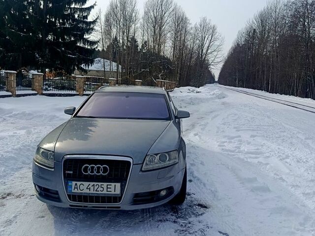 Серый Ауди А6, объемом двигателя 3 л и пробегом 310 тыс. км за 8800 $, фото 1 на Automoto.ua
