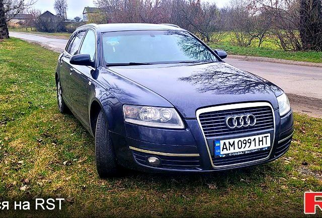 Сірий Ауді А6, об'ємом двигуна 2 л та пробігом 347 тис. км за 6999 $, фото 1 на Automoto.ua