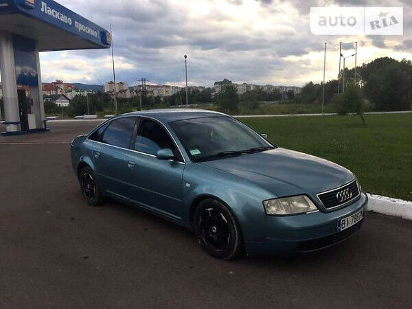 Сірий Ауді А6, об'ємом двигуна 2.8 л та пробігом 220 тис. км за 1350 $, фото 1 на Automoto.ua