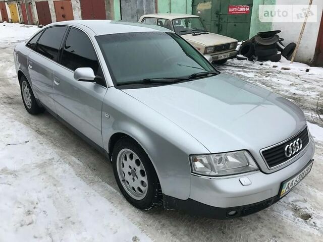 Сірий Ауді А6, об'ємом двигуна 1.8 л та пробігом 217 тис. км за 6500 $, фото 1 на Automoto.ua