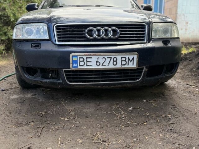 Синій Ауді А6, об'ємом двигуна 2.5 л та пробігом 300 тис. км за 3500 $, фото 1 на Automoto.ua