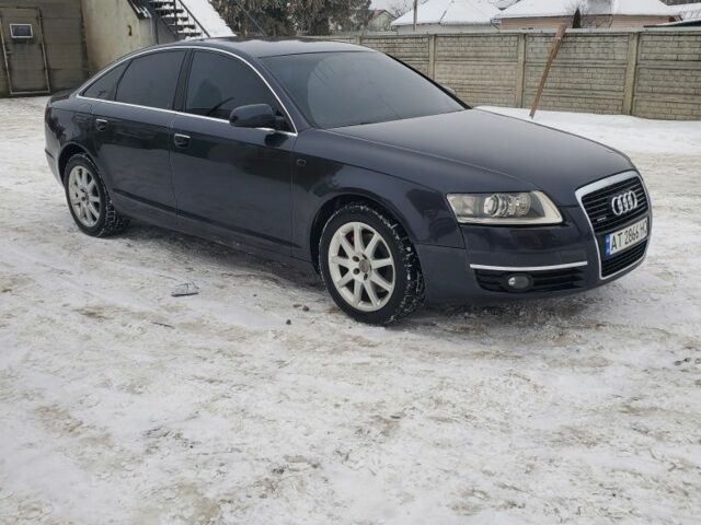 Синий Ауди А6, объемом двигателя 3 л и пробегом 386 тыс. км за 8000 $, фото 1 на Automoto.ua