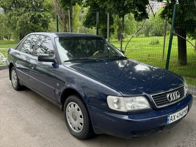 Синий Ауди А6, объемом двигателя 2 л и пробегом 369 тыс. км за 2100 $, фото 1 на Automoto.ua
