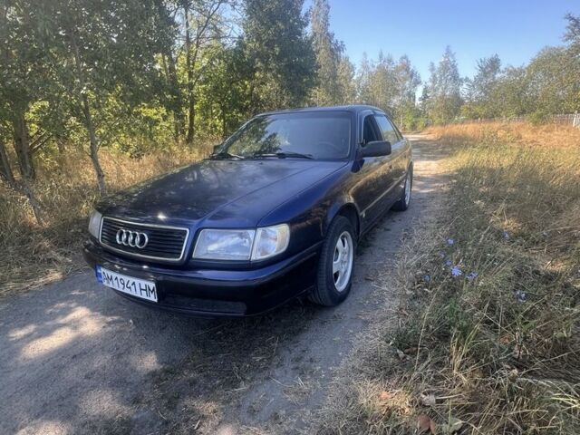 Синий Ауди А6, объемом двигателя 2.6 л и пробегом 220 тыс. км за 1653 $, фото 1 на Automoto.ua