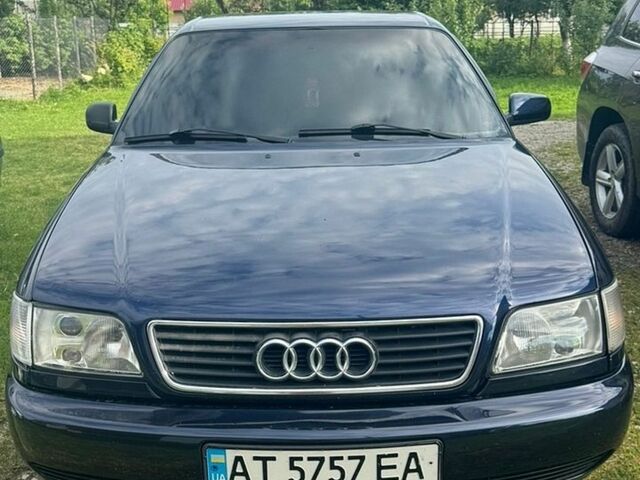 Синий Ауди А6, объемом двигателя 2.5 л и пробегом 320 тыс. км за 3650 $, фото 1 на Automoto.ua
